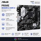 Материнська плата Asus Prime B550M-A Wi-Fi II Micro-ATX sAM4 AMD B550 4xDDR4 2xM.2 4xSATA DVI VGA GbE Black - зображення 8