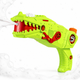 Пенный пистолет динозавр с пенообразователем зеленый T-Rex Foam Gun бластер тераннозавр в коробке 32,5 см F9103 - изображение 1