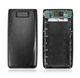 DIY корпус Power Bank 18650 для 7 акумуляторів з дисплеєм USB Type-C та DC 5-12V без батарей чорний 29721 - зображення 1
