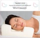 Подушка ортопедическая для сна Beauty Balance от морщин и утренней отечности Memory Foam тенсел шампань (3758) - изображение 8