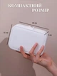 Шкатулка для украшений VMHouse органайзер для бижутерии драгоценностей сундук футляр для ювелирных изделий и часов белый (0097-0001) - изображение 6