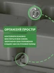 Органайзер для кухни контейнер для хранения кухонных столовых приборов лоток для инструментов VMHouse набор 8 шт лотков для ложек вилок ножей посуды серый (0040-0102) - изображение 5