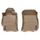 Коврики в салон Subaru Outback/Legacy 2009-2015, с бортом, передние, бежевые, Weathertech 452591 - изображение 1