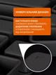 Лоток для столовых приборов пластиковый для хранения инструментов VMHouse набор 8 шт для ложек вилок ножей посуды на кухню черный (0040-0104) - изображение 7