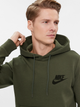 Мужское худи Nike Хакі Размер XL (MHBF0001307) - изображение 4
