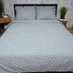 Комплект постельного белья Moon&Star King Size 220x240 см наволочки 2 х 40х60 см Silver Maze Бязь Gold Люкс (MS-820011690) - изображение 2