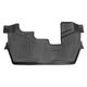 Коврики в салон Honda Pilot 2015-, 3 ряд, с бортом, задние, черные, Weathertech 448393 - изображение 1