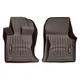 Коврики в салон Jaguar F-Pace 2016-/Land Rover Range Rover Velar 2017-, с бортом, передние, какао, Weathertech 479631 - изображение 1