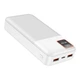 Повербанк 20000 mAh 22.5W с быстрой зарядкой PD/QC Remzona Extrinity 20X для телефона apple айфона samsung универсальный повер банк 20 000 мощный портативный пауербанк для iphone самсунг роутера планшета телефону смартфона павербанк белый з Type-C +кабель - изображение 2