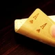 Пластикові карти для покеру GoldCards, золотиста рубашка, золотисті цифри, 54 карти - зображення 3