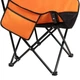Стілець розкладний Skif Outdoor Cushy orange/black - зображення 5
