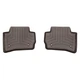 Килимки у салон Jaguar F-Pace 2016-/Land Rover Range Rover Velar 2017-, з бортом, задні, какао, Weathertech 479632 - зображення 1
