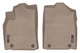 Коврики в салон Lexus ES 2016-2018, с бортом, передние, бежевые, Weathertech 4514591 - изображение 1