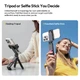 Держатель для телефона штатив Ulanzi MA89 MagLock Phone Holder Tripod Black T169 - изображение 5