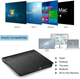 Внешний DVD-CD привод Cocopa External DVD/CD Drive BT638 Портативный DVD-CD привод чтения и записи дисков - изображение 5