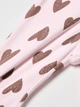 Детские леггинсы на флисе UNIQLO штаны с принтом 1159862554 (Розовый 12-18М) на рост 75-85 см - изображение 5