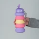 Силиконовая бутылка для воды Kite K26-1271-3, 600 мл, фиолетовая - изображение 6
