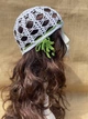 Ажурна в язана панама для дівчинки, Совушка - изображение 2