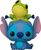 Фігурка Funko Pop! Disney Lilo & Stitch 986 Stitch with Frog Exclusive 51795 (889698517959) - зображення 2