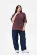 Футболка Garne 50/52(2XL/3XL) Бордовый (146752) - изображение 3