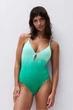 Купальник слитный с мягкой чашкой Chantelle 42/44(S/M) Лагунный (C78-lagoon tie&dye) (109119) - изображение 1