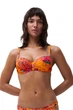 Верх купальника з ущільненою чашкою Chantelle 46D Помаранчевий мікс (C79-light mediterran) (115430) - зображення 1