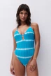 Купальник слитный с мягкой чашкой Chantelle 46/48(L/XL) Голубой (C75-blue shibori) (109119) - изображение 1