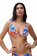 Верх купальника з м’якою чашкою Chantelle 42B Бежевий з квітами (C69-laurel flower) (123110) - зображення 1