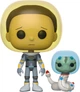 Figurka Funko Pop! Rick & Morty 690 Space Suit Morty with Snake 45435 (889698454353) - obraz 2