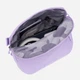 Сумка кросс-боди через плечо женская тканевая средняя PacSafe GO Saddle Crossbody 35140 Лавандовая (35140612) - изображение 7