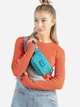 Сумка на пояс тканевая PacSafe GO Micro Sling 35195 Бирюзовая (35195826) - изображение 2
