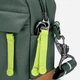 Сумка кросс-боди через плечо тканевая маленькая PacSafe GO crossbody 35105 Темно-зеленая (35105535) - изображение 8