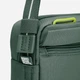 Сумка кросс-боди через плечо тканевая маленькая PacSafe GO crossbody 35105 Темно-зеленая (35105535) - изображение 9