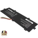 Батарея для ноутбука Prestigio U3285131PV-2S 10P-9Lines (SmartBook 141 C4) довжина (7см) кабель 7.6V 5000mAh Чорний - изображение 1