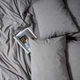 Комплект постільної білизни Moon&Star King Size 220x240 см наволочки 2 х 70х70 см Grey Comfort Варена Бавовна (MS-820012112) - зображення 5