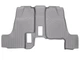 Коврики в салон Mercedes-Benz GLS-Class X166 2017-2019, 3 ряд, серый, Weathertech 464013 - изображение 1