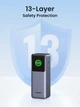 PowerBank Павербанк для ноутбука для телефона для планшета зі швидким заряджанням з TFT дисплеєм UGREEN Nexode 25000mAh, 200W - зображення 12