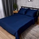 Комплект постельного белья Moon&Star Семейный 2x143x210 см наволочки 4 х 50х70 см Navy Blue Сатин Premium (MS-820012383) - изображение 1