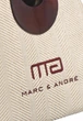 Сумка Marc&Andre плотный текстиль с овальными ручками Бежевая Alize BA26-08 - изображение 5