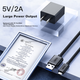 Удлинительный кабель для USB 3.0-хаба UNITEK с блоком питания, высокоскоростной разветвитель для ноутбуков и настольных компьютеров, многопортовый USB-адаптер Y-3098CBK - изображение 4