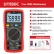 Цифровий мультиметр UNI-T UT890C високоточний універсальний лічильник із захистом від опіків, розумний домашній електрик-мультиметр - зображення 1