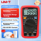Кишеньковий цифровий мультиметр UNI-T UT33A+, високоточний вигорілостійкий мультиметр, електричний вимірювач, багатоцільовий вимірювач для домашнього використання - зображення 4