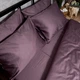 Комплект постільної білизни Moon&Star Євро 200x220 см наволочки 4 х 50х70 см Velvet Plum Corner Сатин Premium (MS-820012613) - зображення 4