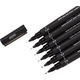 Ручка Uni Mitsubishi PIN-200 для эскизов игольчатая, 0.3 мм, 12 шт - изображение 1