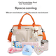 Сумка для грудного молока 9I9 Mami Bag, которую можно носить на плече или в руке, сумка для беременных и малышей, большая вместимость A342 Yuanqi Orange - изображение 4