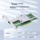 Сетевая карта EB-LINK на базе чипа Intel 82599, PCI-E X8 10G Gigabit с одним портом оптоволоконной связи, сетевой адаптер X520-DA1 SFP+ с оптическим портом для сервера. - изображение 11