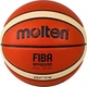 Баскетбольний м'яч Molten GF7X для дорослих, розмір 7, схвалений Міжнародною федерацією баскетболу (FIBA) BGF7X з поліуретану для змагань, тренувань та професійного використання в приміщенні - зображення 2