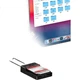 Корпус для жорстких дисків ORICO, горизонтальний, одновідсіковий, USB 3.0, 2,5/3,5 дюйма SATA, для механічних і твердотільних накопичувачів SSD у ноутбуках і настільних комп'ютерах, зовнішній портативний корпус з можливістю читання даних - 6518US3 - зображення 3