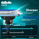Бритва Gillette Fusion3 Classic, станок + 6 лезвий + пена для бритья, 3 лезвия - изображение 4