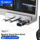 USB-хаб ORICO MH4PU-P 3.0 алюмінієвий, для настільних ПК та ноутбуків - зображення 2